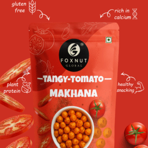 Tangy Tomato Makhana | 40g | Pack of 1 | by Foxnut Global