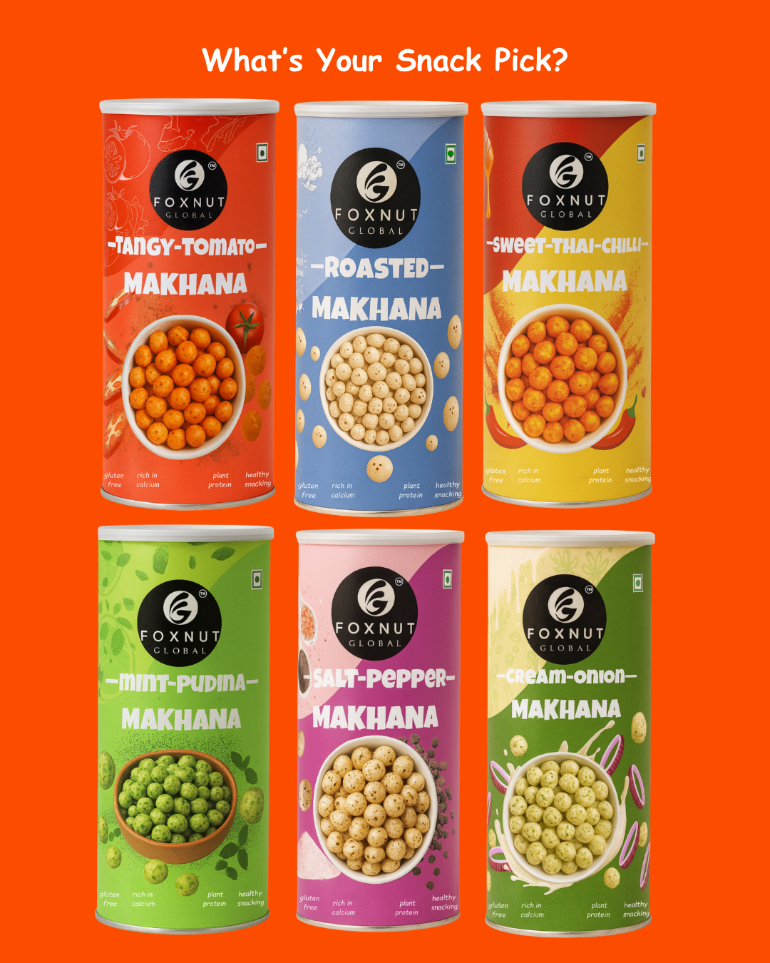 Peri Peri Makhana | 100g | Pack of 1 | by Foxnut Global - Image 4