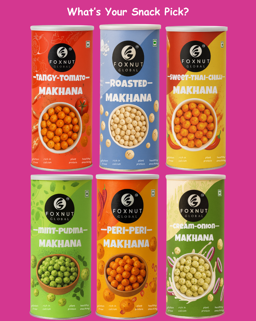 Himalayan Salt & Pepper Makhana | 80g | Pack of 1 | by Foxnut Global - Image 5