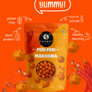 Peri Peri Makhana | 40g | Pack of 1 | by Foxnut Global
